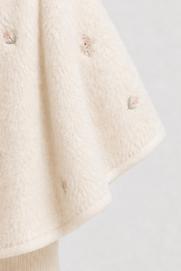 Poncho Bébé Polaire Capuche