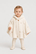 Poncho Bébé Polaire Capuche