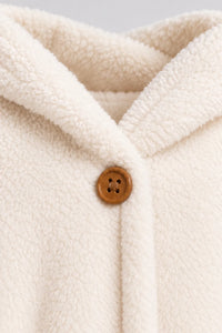 Poncho Bébé Polaire Capuche