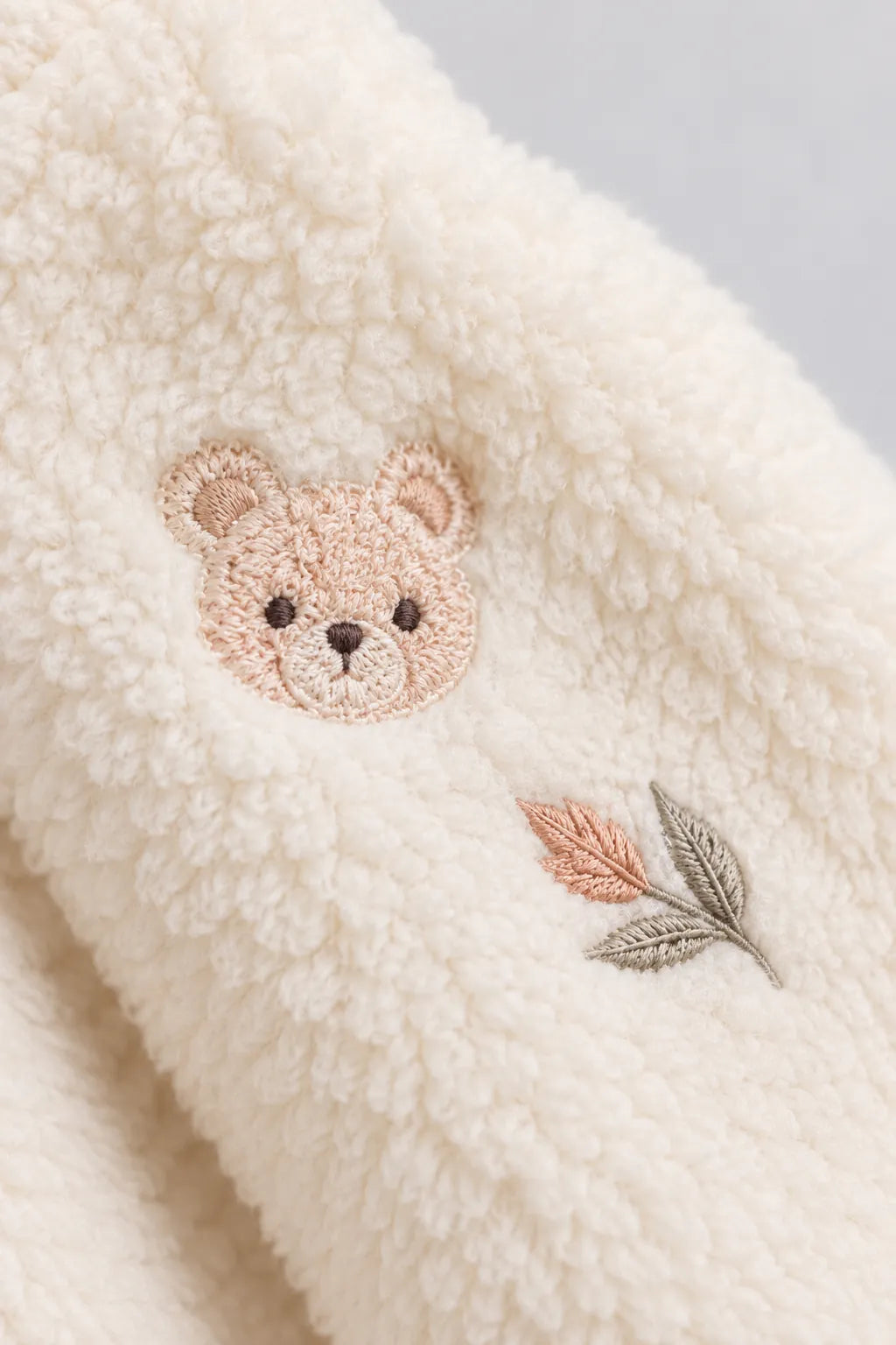 Poncho Bébé Polaire Capuche