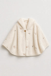 Poncho Bébé Polaire Capuche