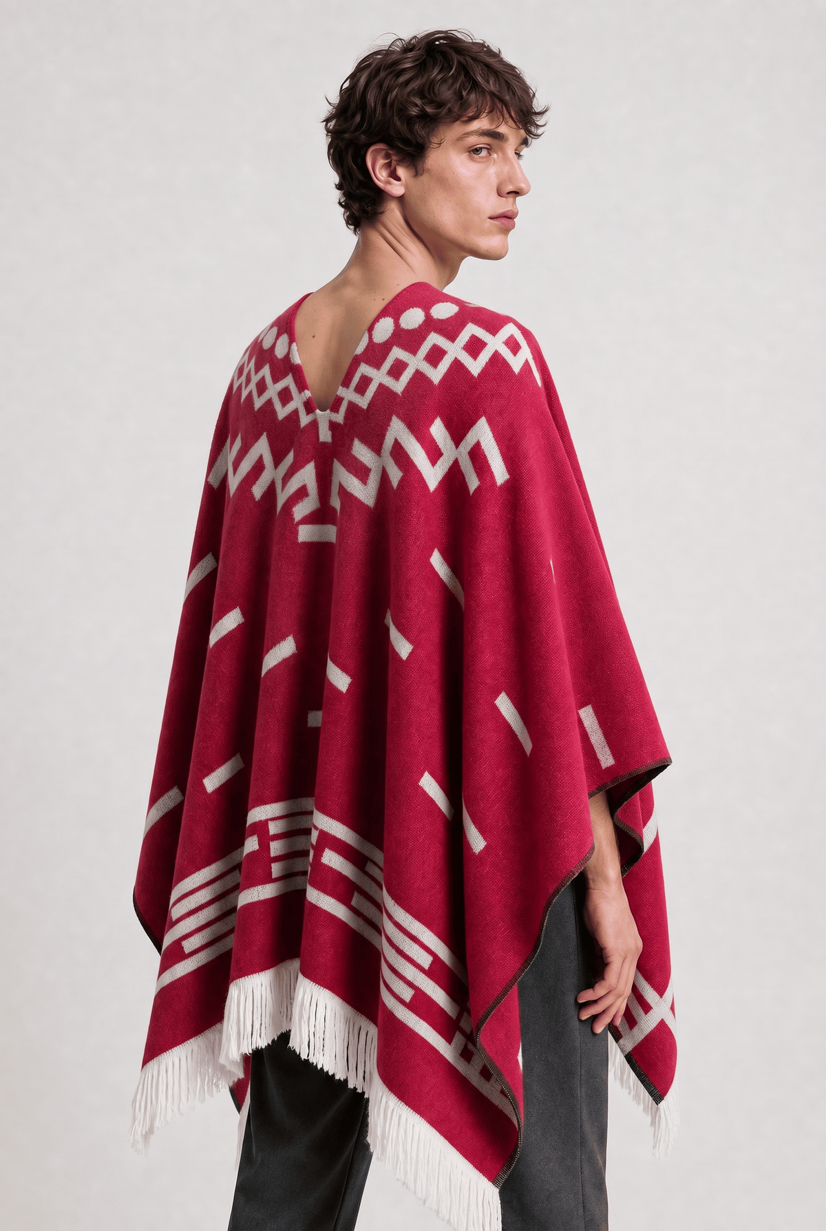 Poncho Cachemire Cowboy