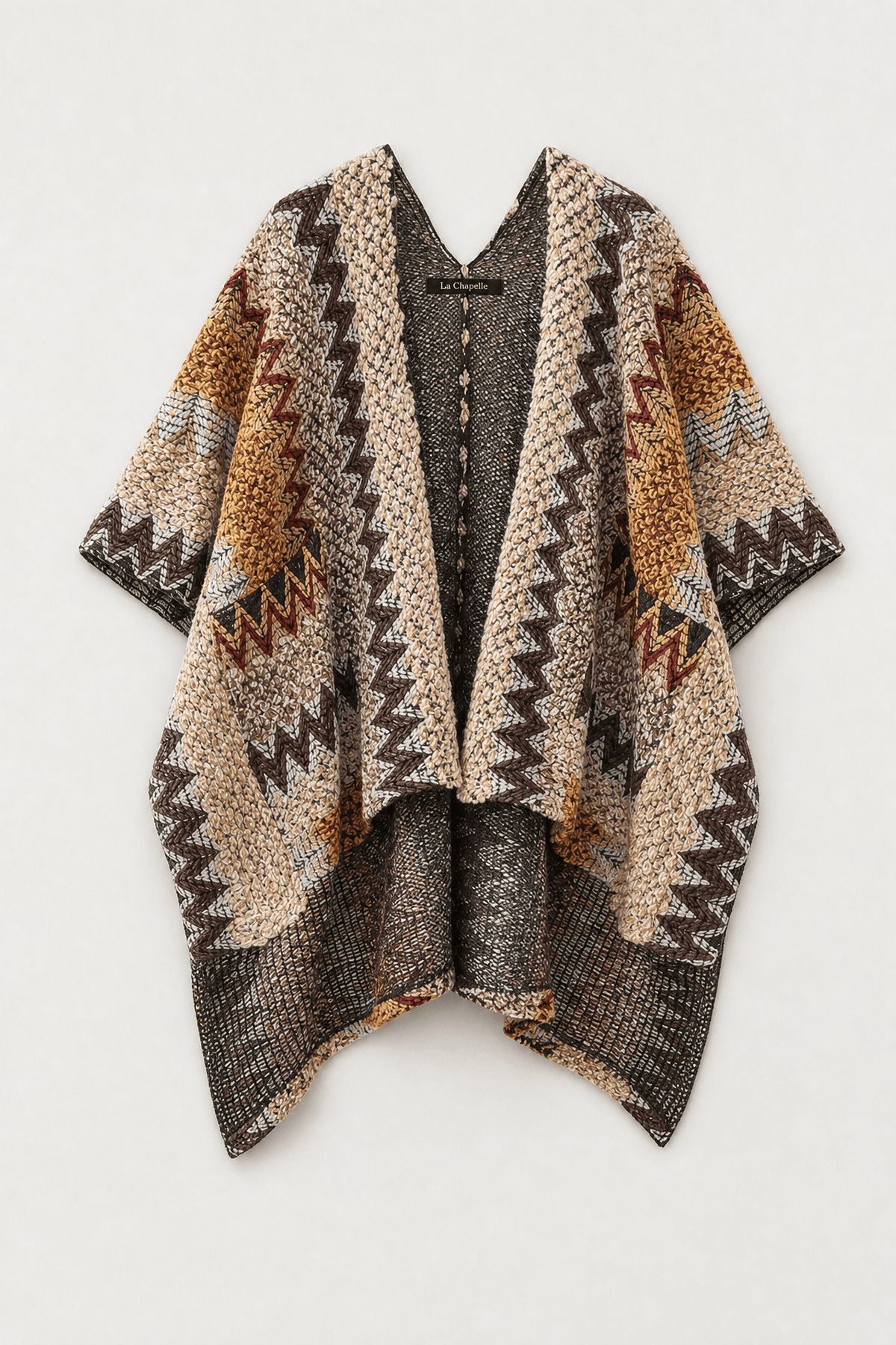 Poncho Cap Homme Chaud