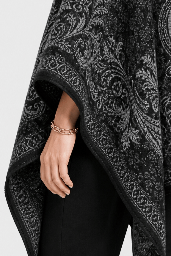 Poncho Cape Écharpe Femme Hiver