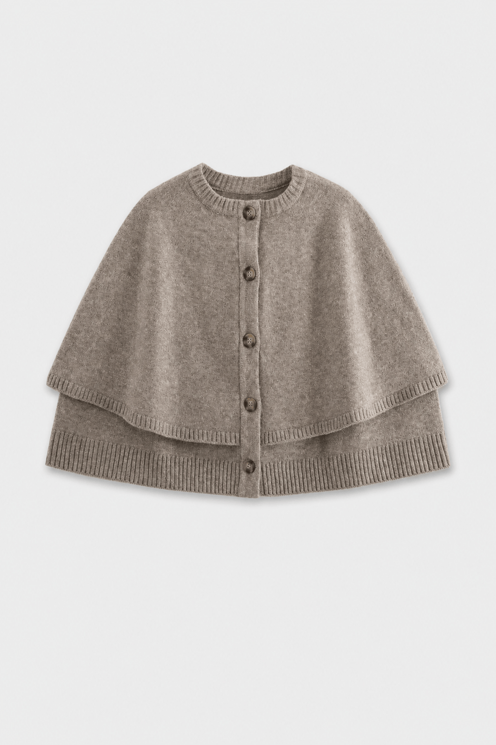 Poncho Cape Femme avec Boutons