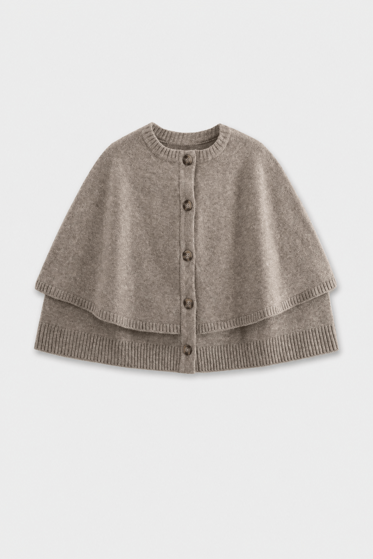 Poncho Cape Femme avec Boutons