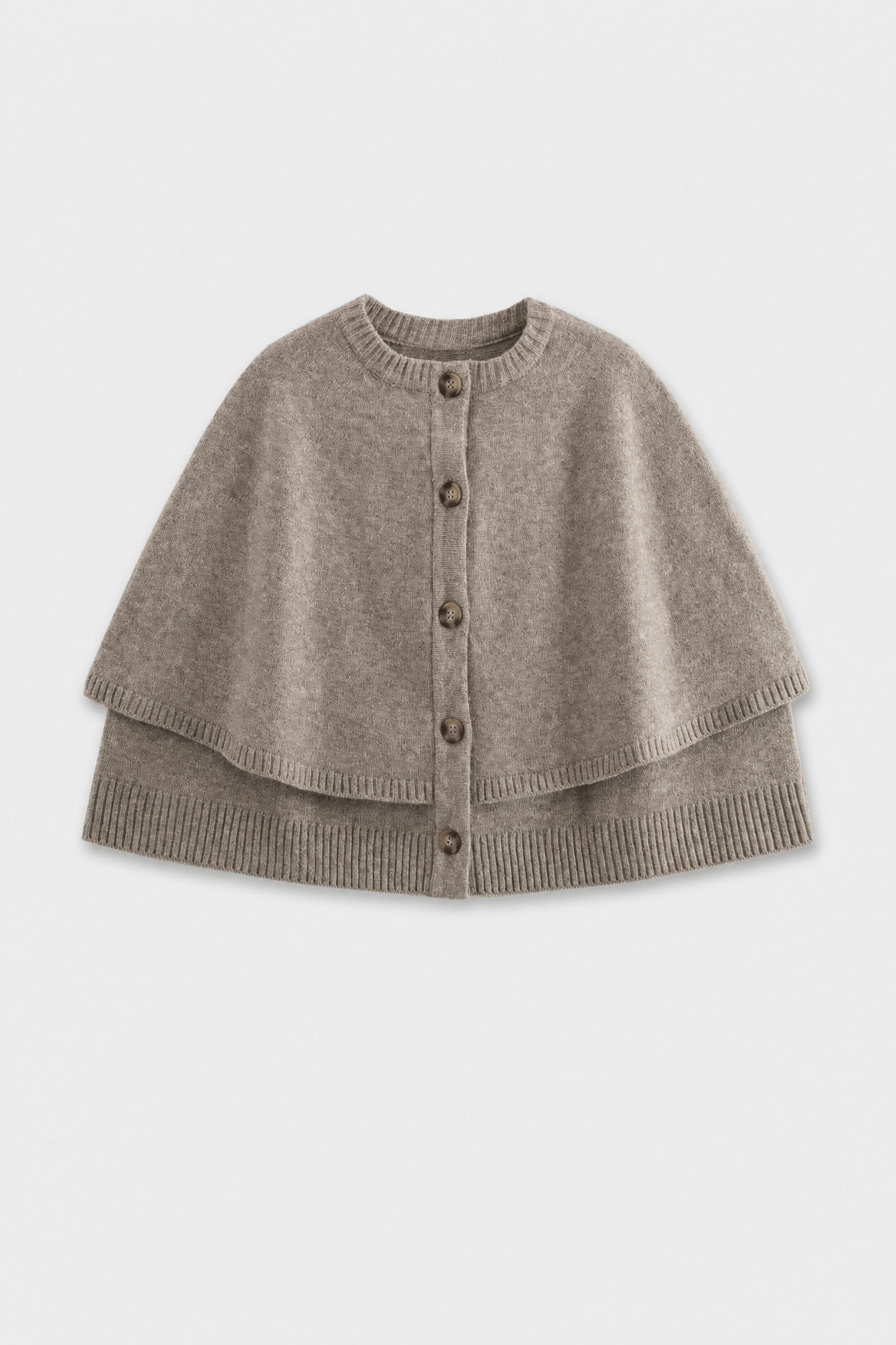 Poncho Cape Femme avec Boutons