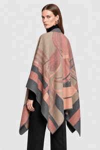 Poncho Cape Femme Cachemire