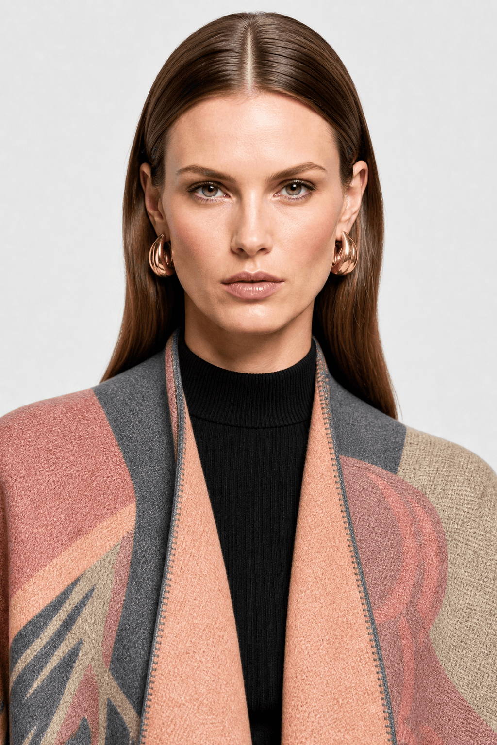 Poncho Cape Femme Cachemire