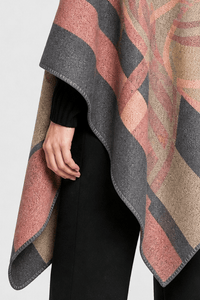 Poncho Cape Femme Cachemire