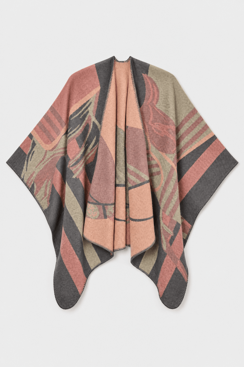Poncho Cape Femme Cachemire