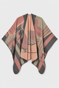 Poncho Cape Femme Cachemire