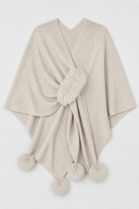 Poncho Cardigan Femme
