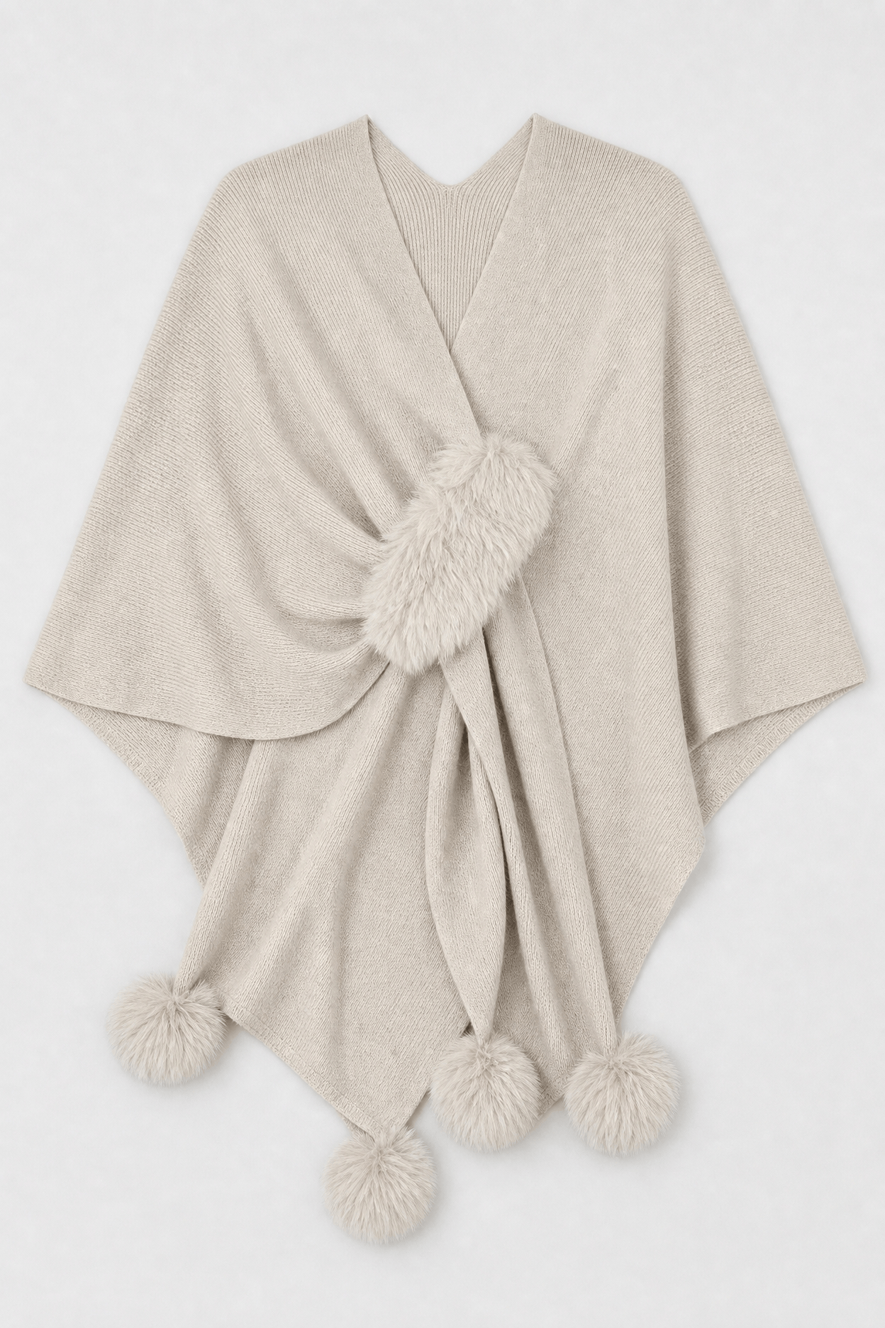 Poncho Cardigan Femme
