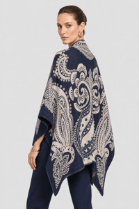 Poncho Châle Ethnique Hiver