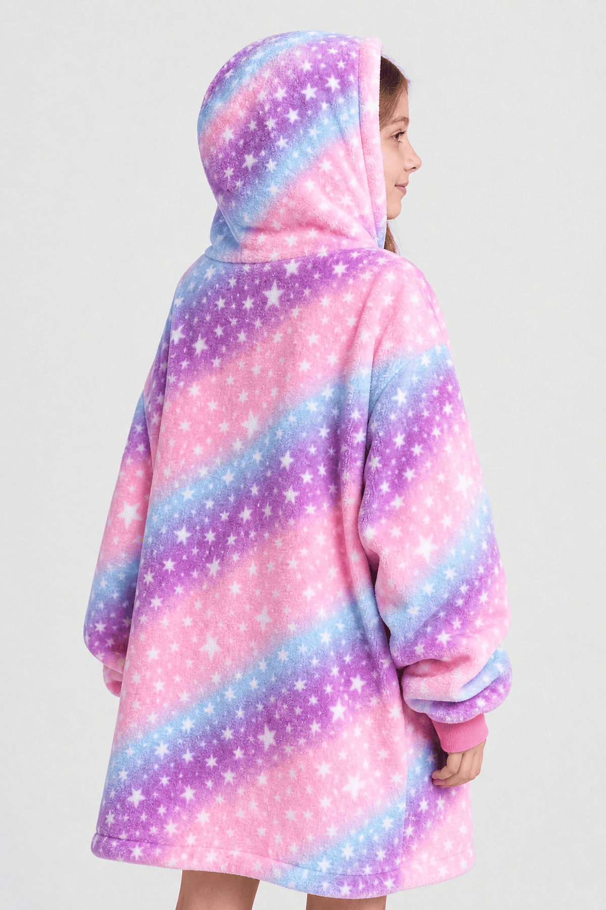 Poncho Chaud pour Fille