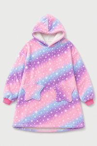 Poncho Chaud pour Fille