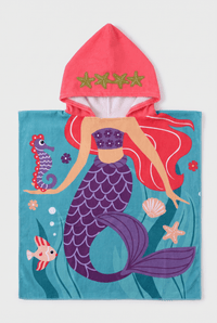 Poncho de Bain Sirène