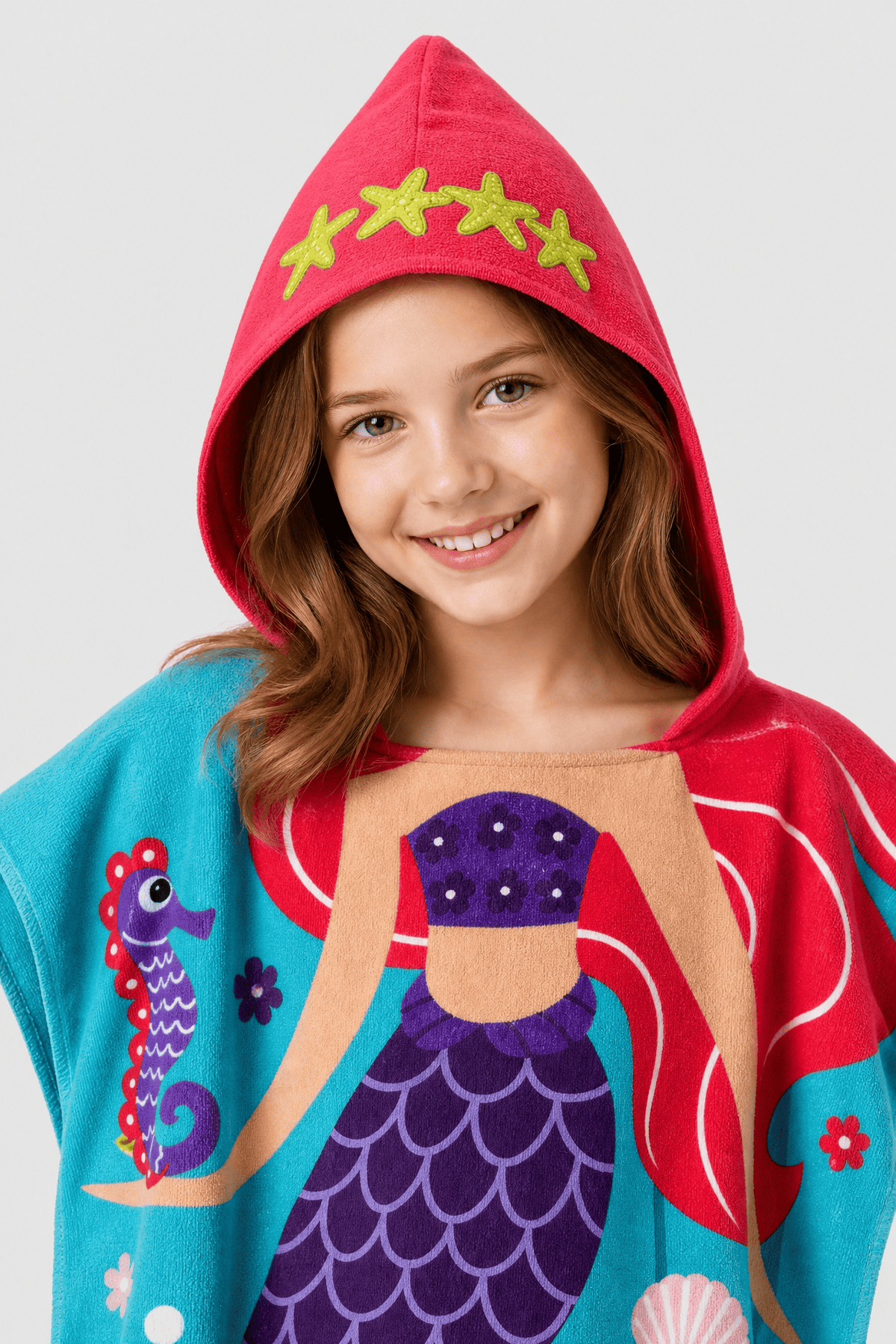 Poncho de Bain Sirène