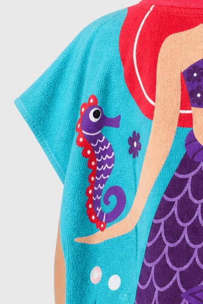 Poncho de Bain Sirène
