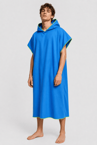 Poncho de Plage à capuche
