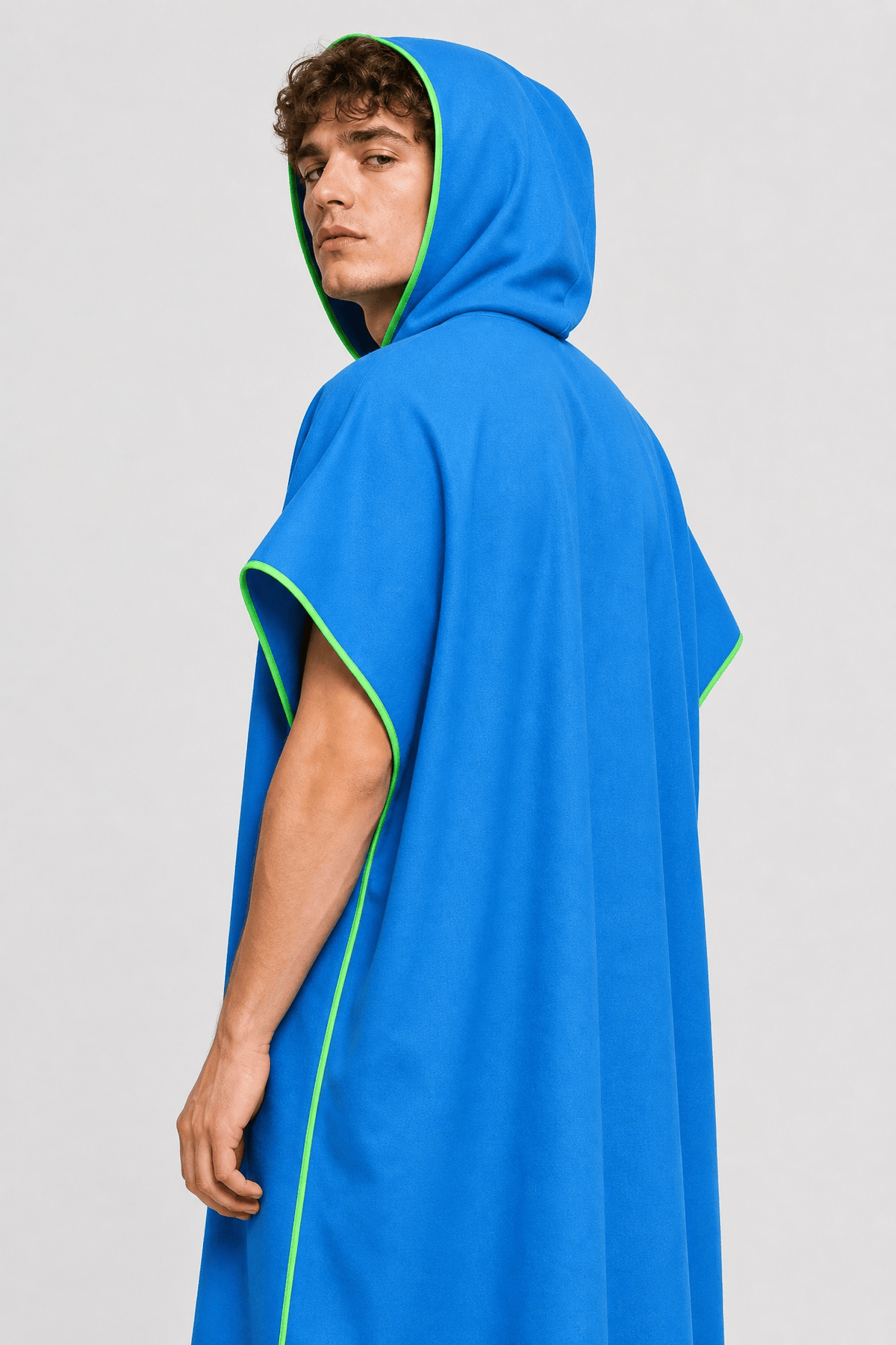 Poncho de Plage à capuche