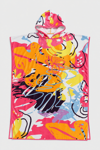 Poncho de Plage Imprimé