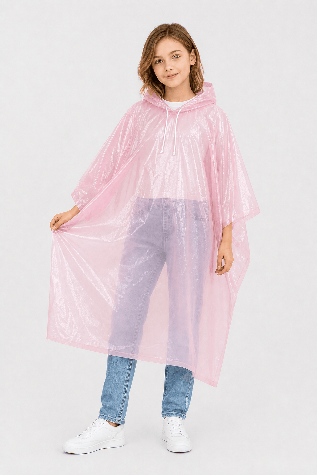 Poncho de Pluie Enfant Fille