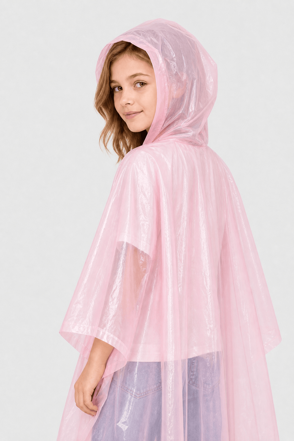 Poncho de Pluie Enfant Fille