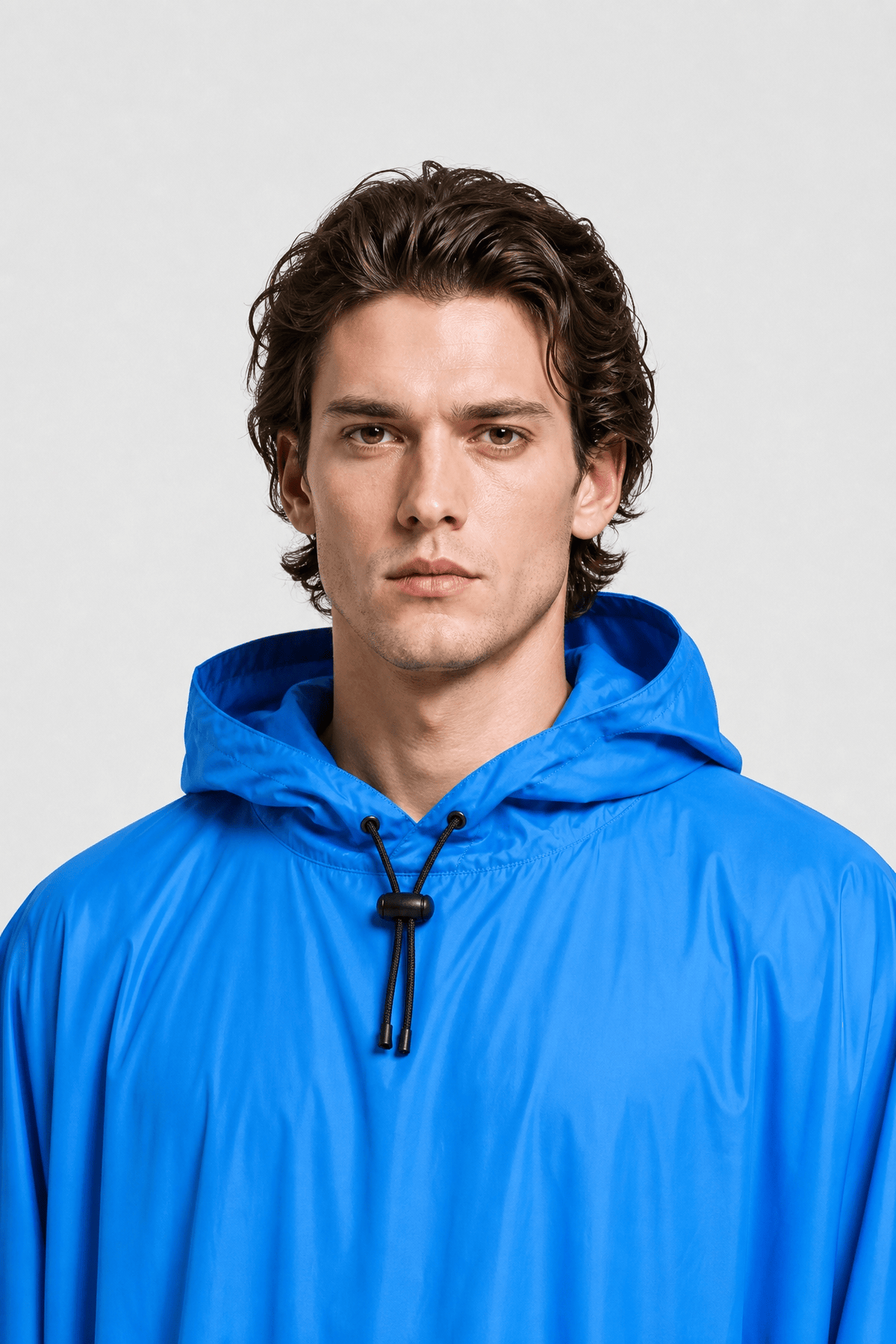 Poncho de Pluie Randonnée Bleu