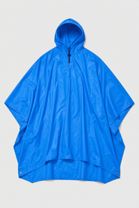 Poncho de Pluie Randonnée Bleu