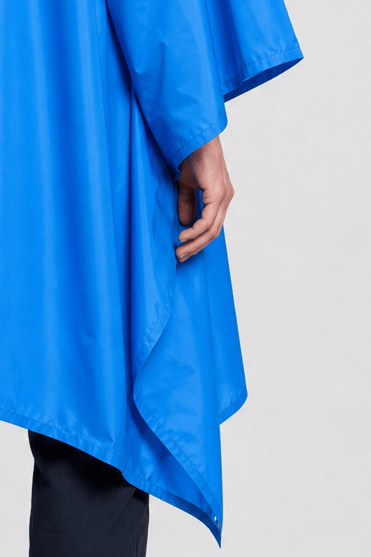 Poncho de Pluie Randonnée Bleu