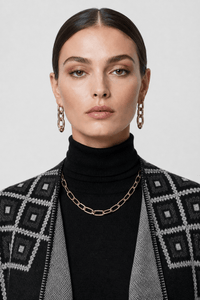 Poncho Écharpe Cachemire Femme