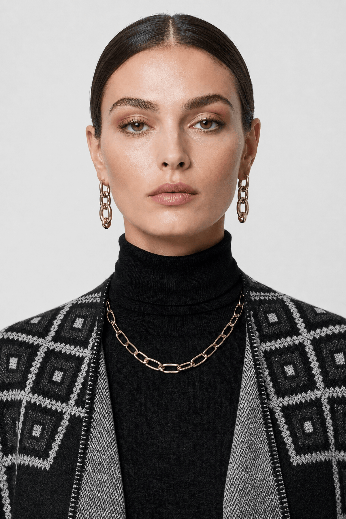 Poncho Écharpe Cachemire Femme