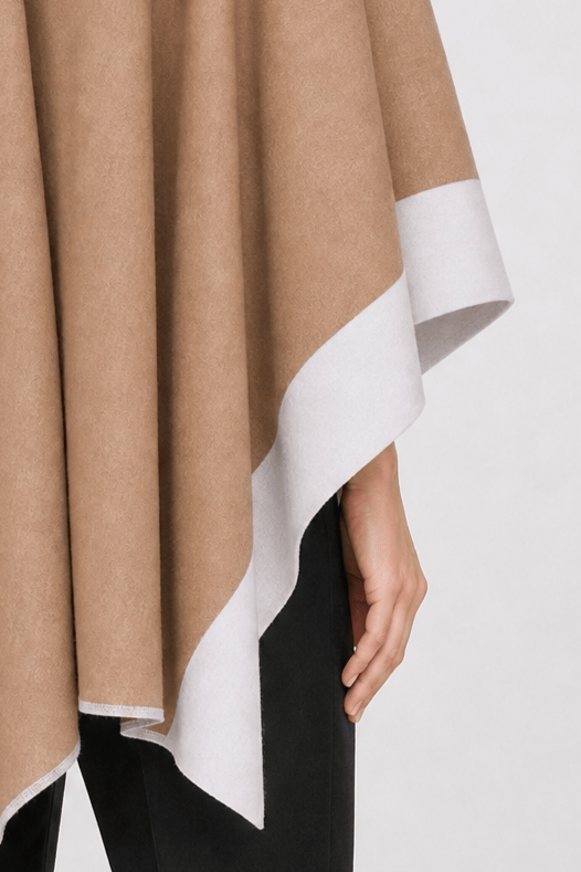 Poncho en Cachemire Femme