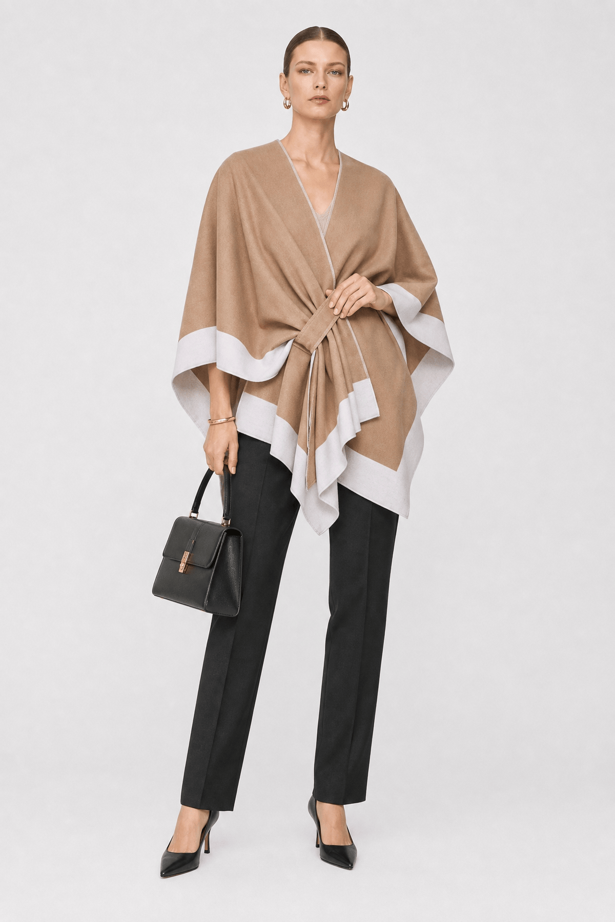Poncho en Cachemire Femme