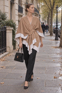 Poncho en Cachemire Femme