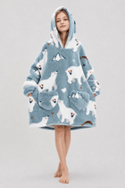 Poncho Enfant avec Capuche