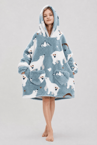 Poncho Enfant avec Capuche
