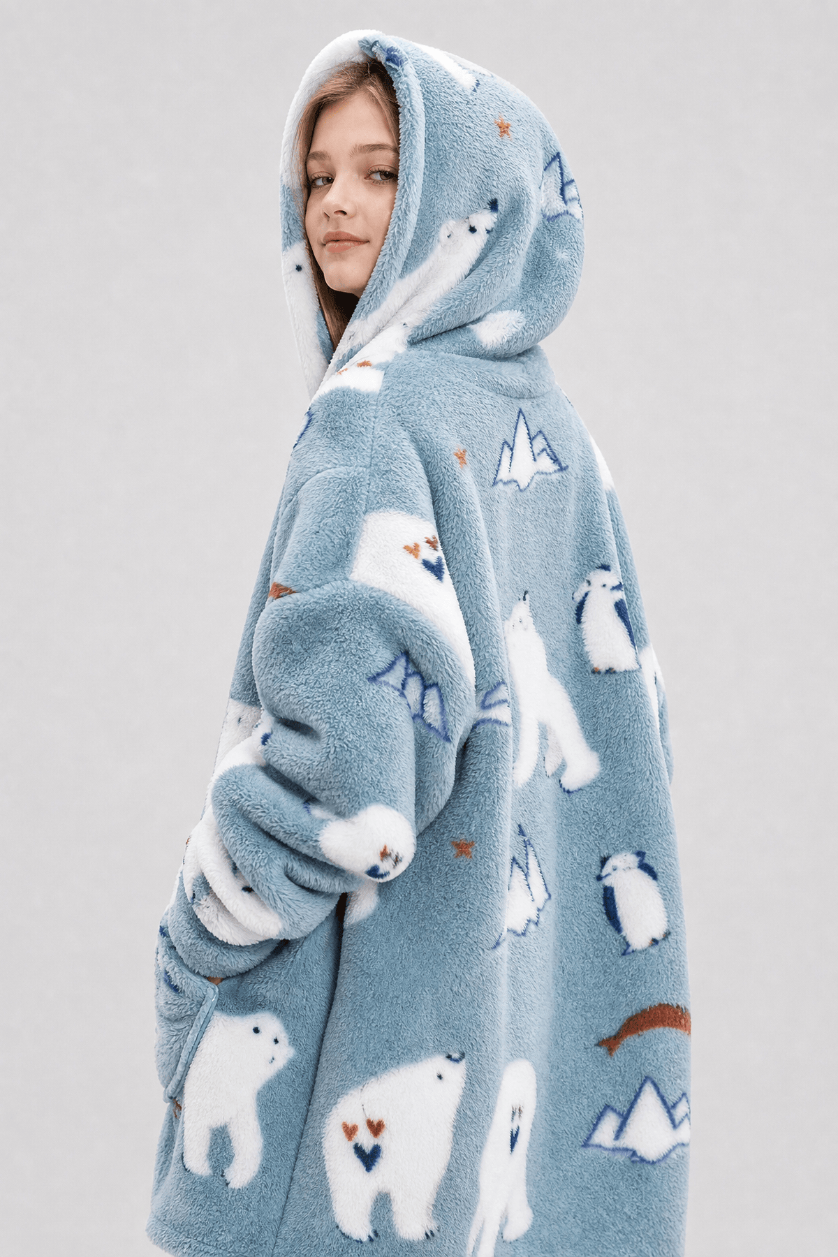 Poncho Enfant avec Capuche