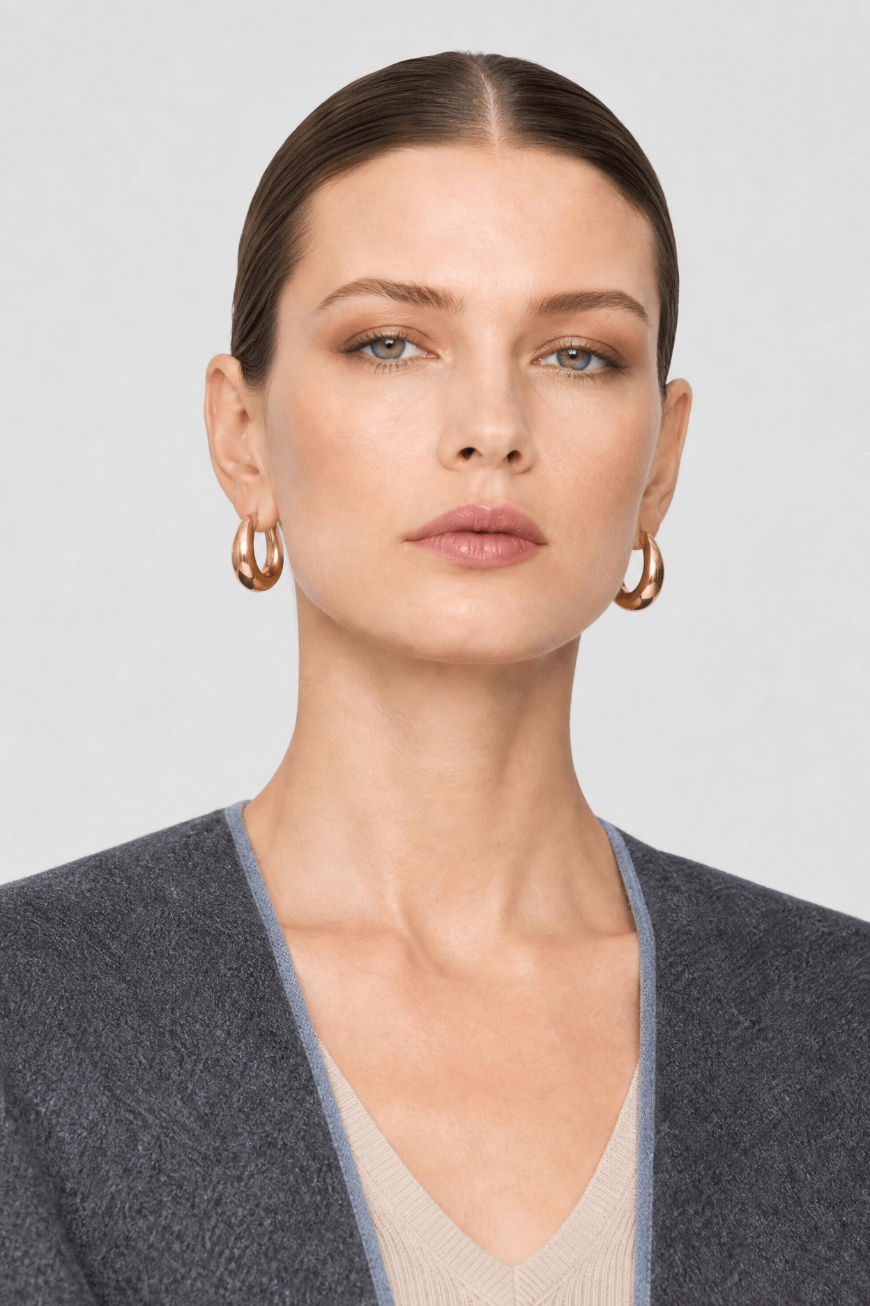Poncho Femme Bicolore