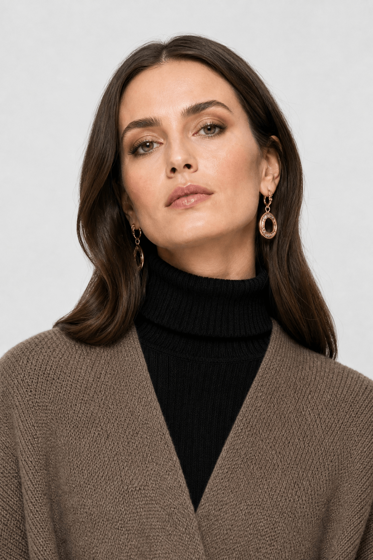 Poncho Femme Cape Tricotée