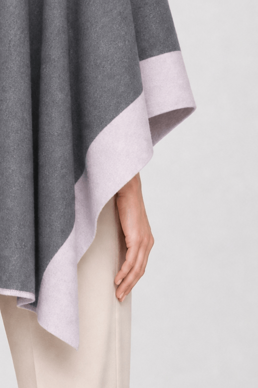 Poncho Femme Hiver Cachemire