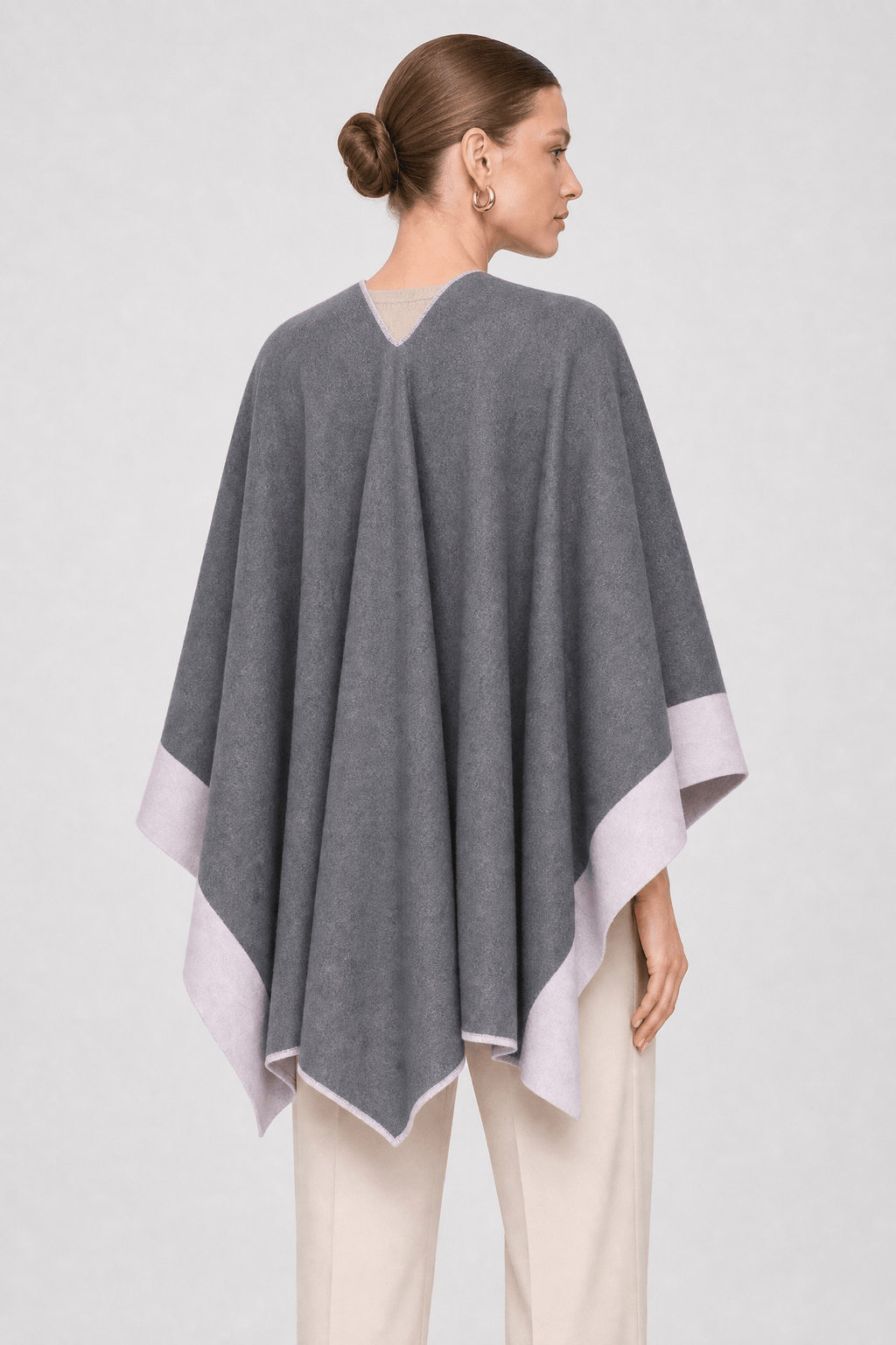 Poncho Femme Hiver Cachemire
