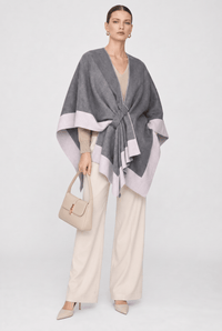 Poncho Femme Hiver Cachemire
