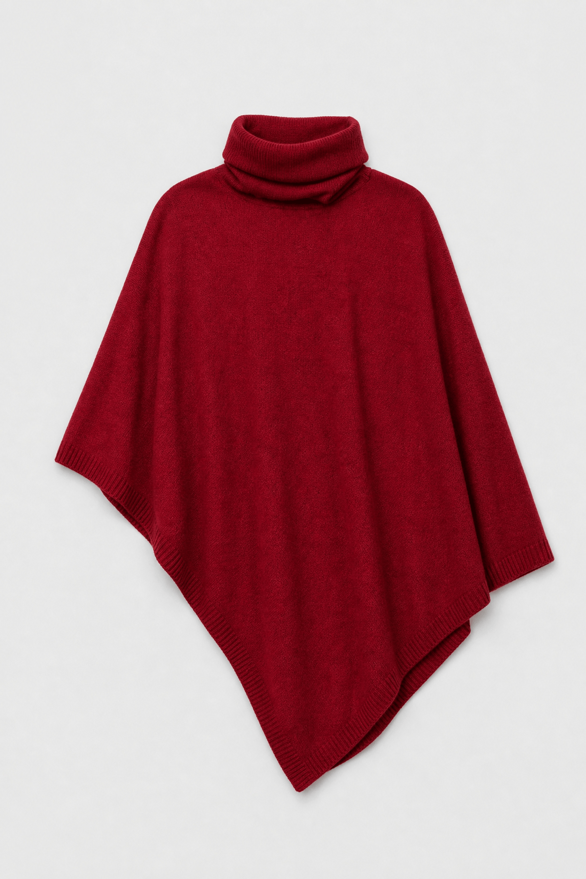 Poncho Femme Laine Tricotée
