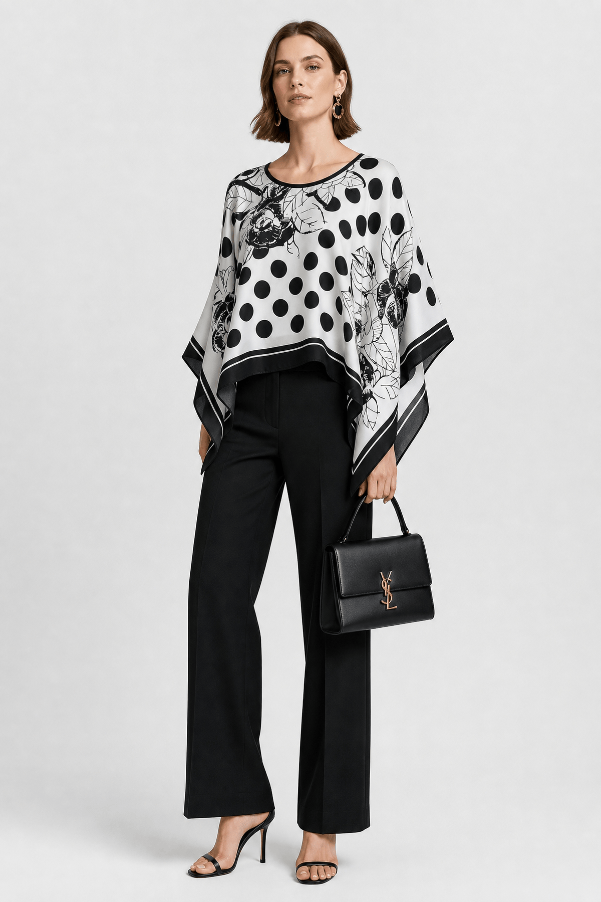 Poncho Femme Léger Court