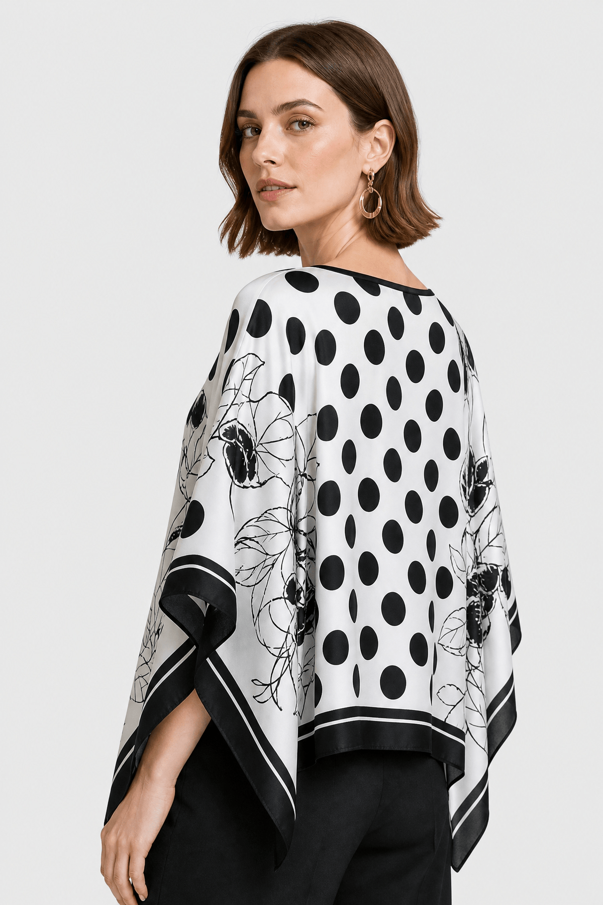 Poncho Femme Léger Court