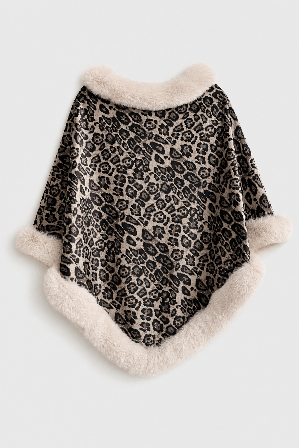 Poncho Femme Léopard