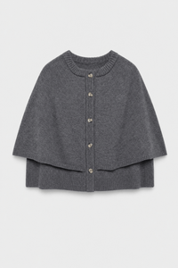 Poncho Femme Pull Tricoté